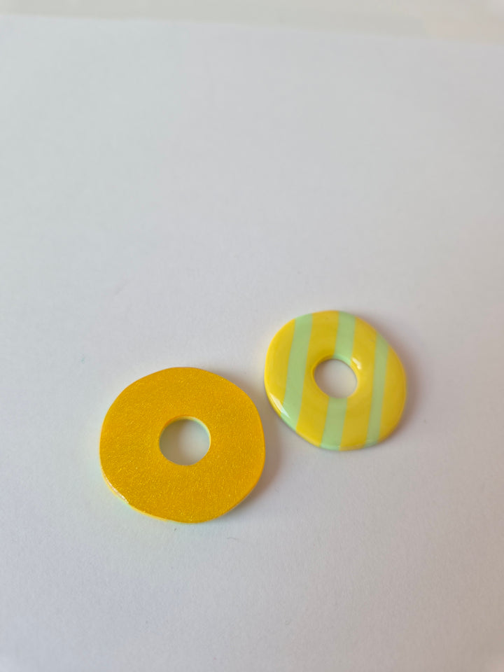 Pampille "donuts" réversibles