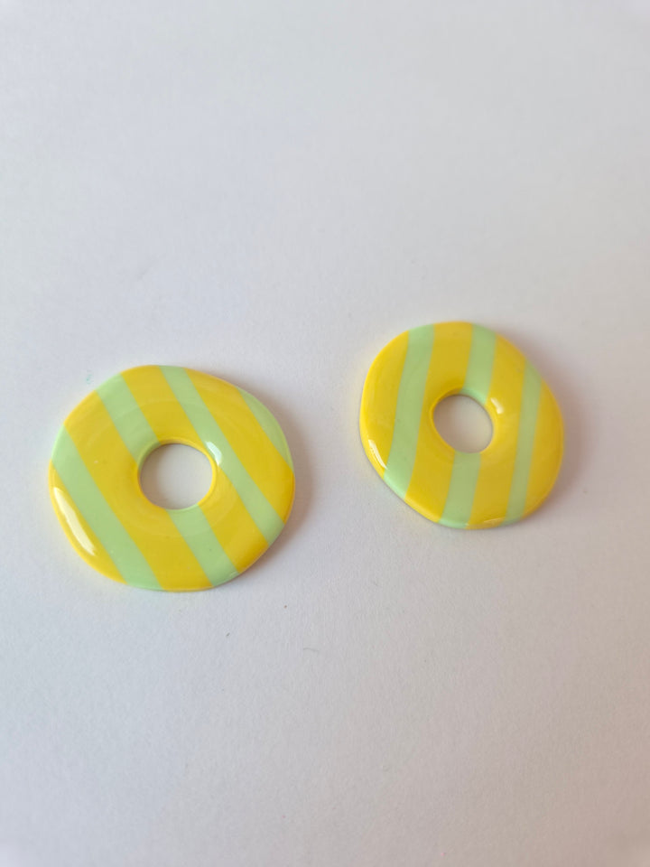 Pampille "donuts" réversibles